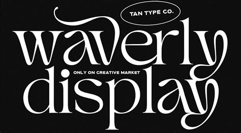 tan - waverly|tan waverly font.